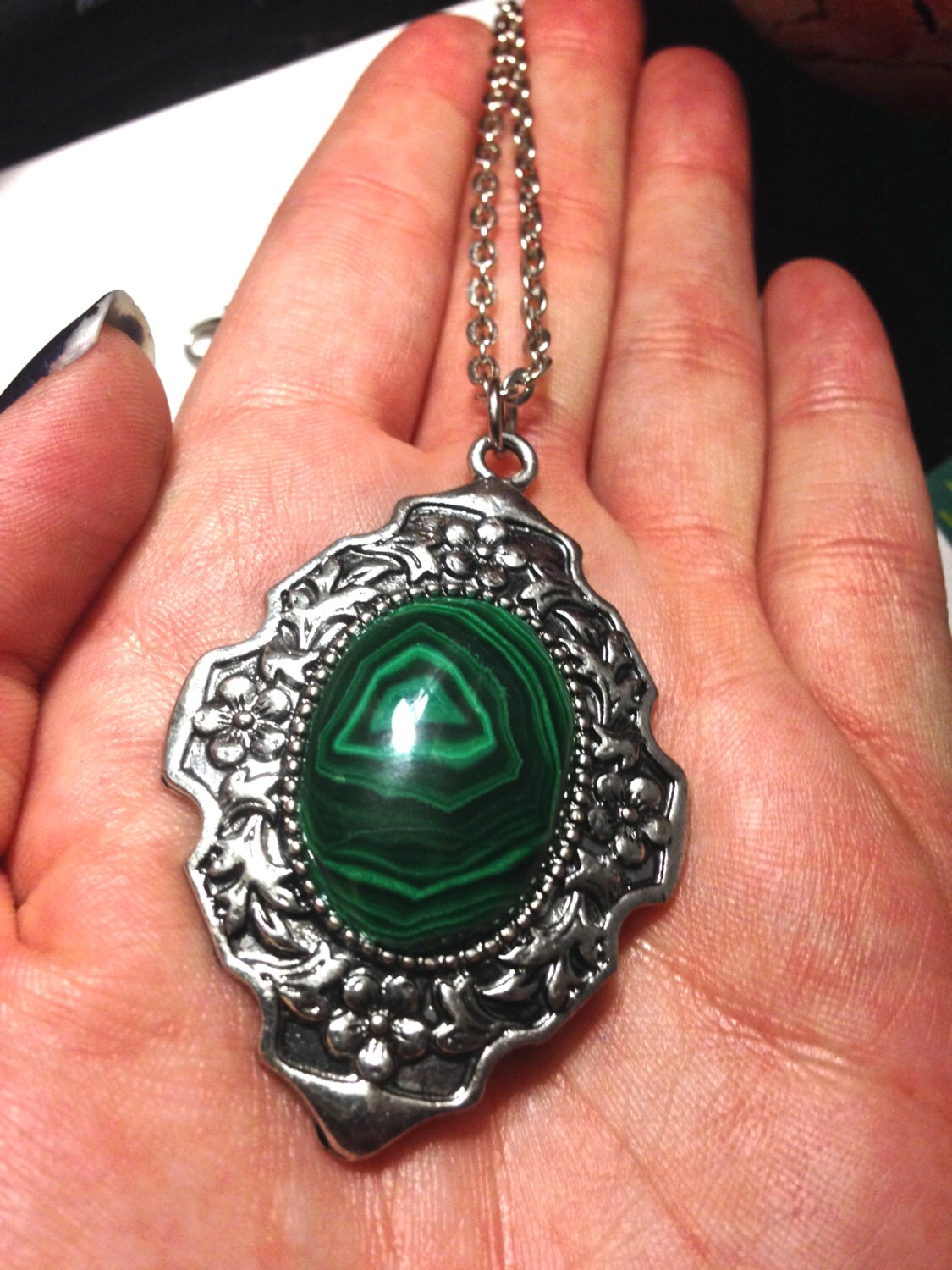 Malachite Necklace - Image 2