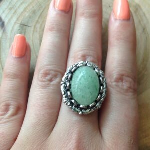 Aventurine Ring // Aventurine Crystal Healing // Aventurine // Aventurine Gemstone