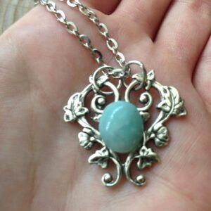 Amazonite Necklace // Amazonite Gemstone Pendant // Amazonite Healing // Amazonite Gemstone Necklace