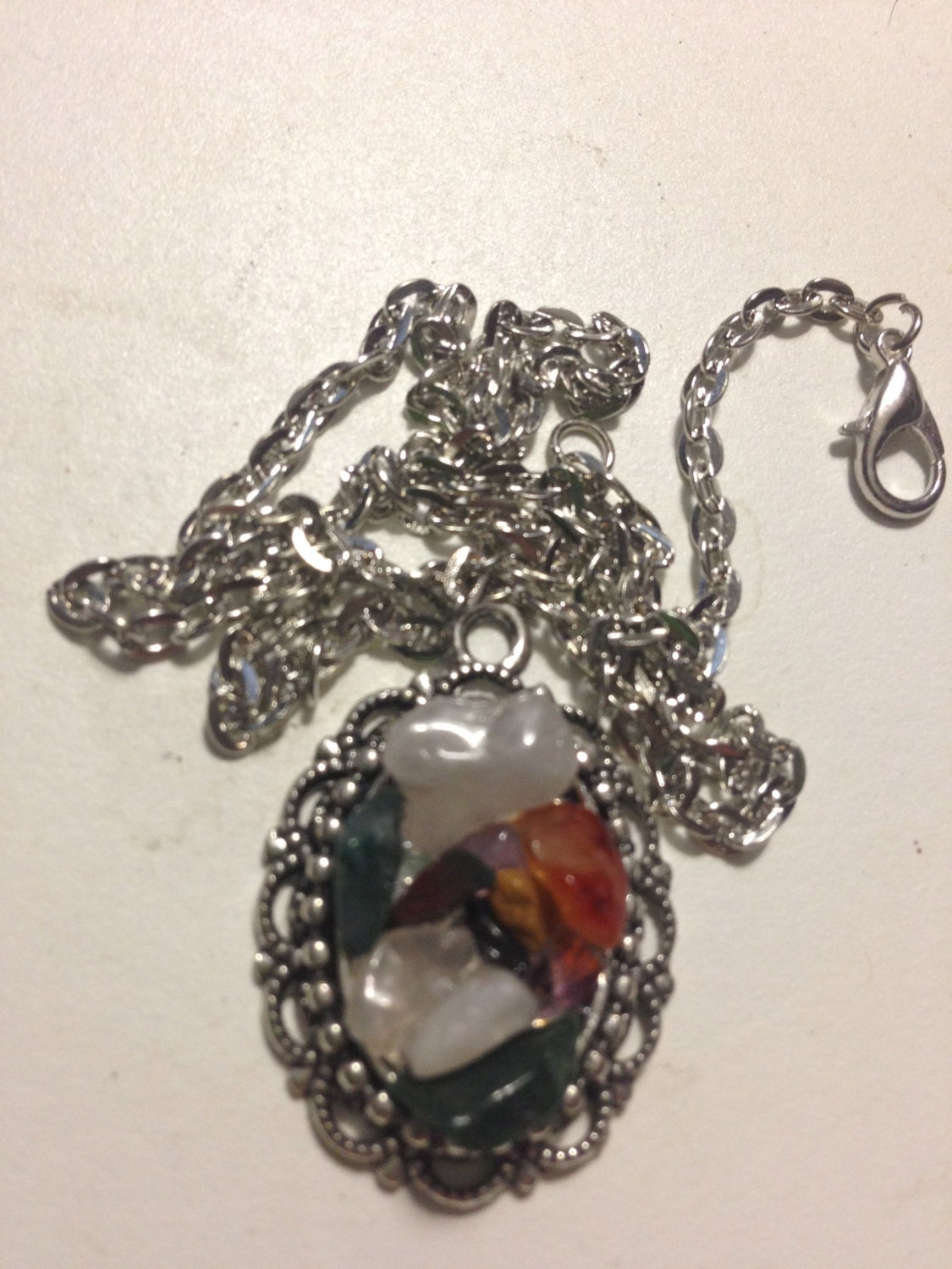 Crystal Pendant Necklace - Image 3