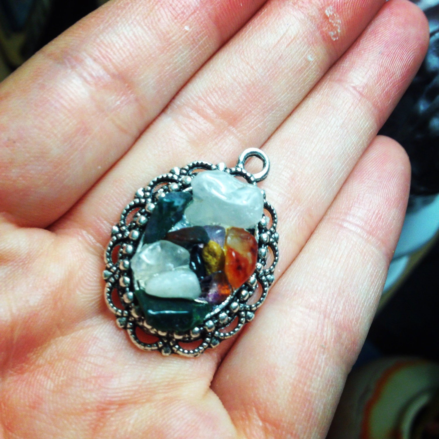 Crystal Pendant Necklace