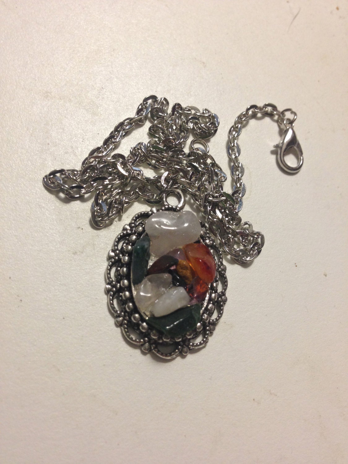 Crystal Pendant Necklace - Image 2