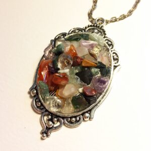 Multi Colored Crystal Necklace