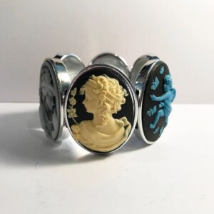 Victorian Cameo Embellished Bracelet