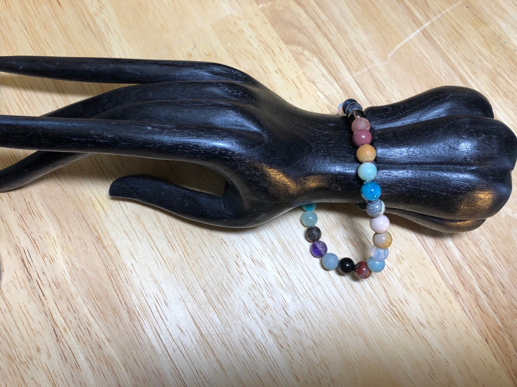 Stretchy crystal beaded Bracelet - Image 5