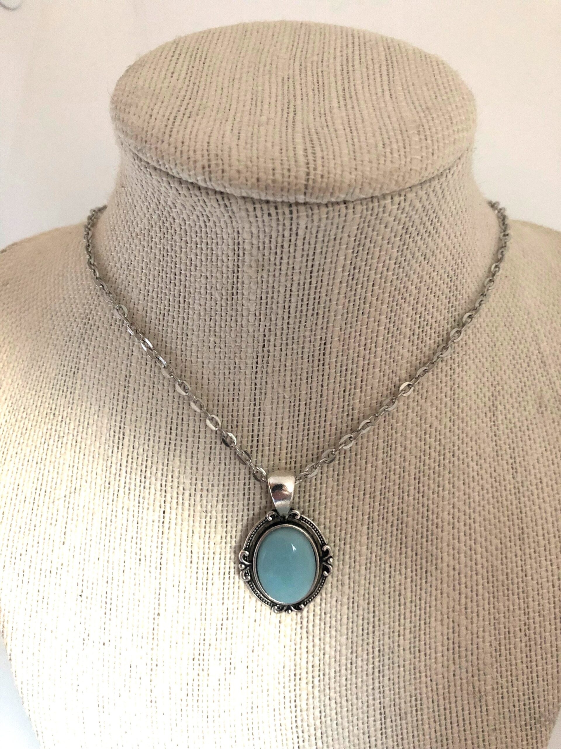 Small Amazonite Necklace - Image 2
