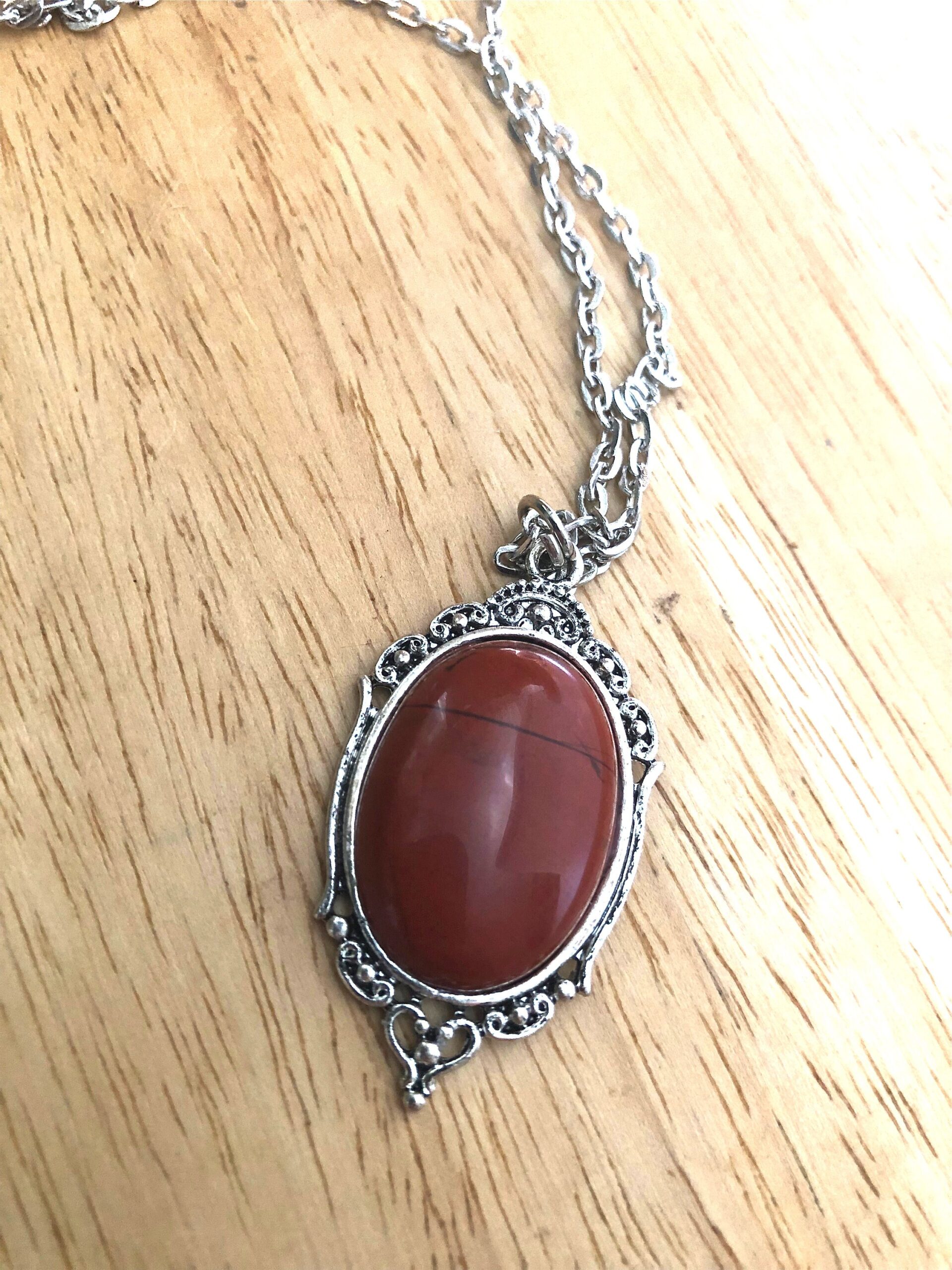 Carnelian Agate Necklace - Image 4