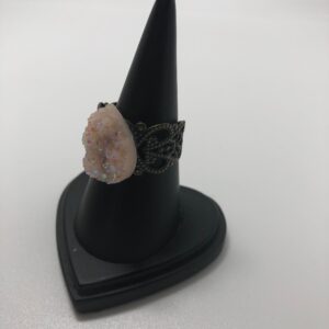 Gold Druzy Ring