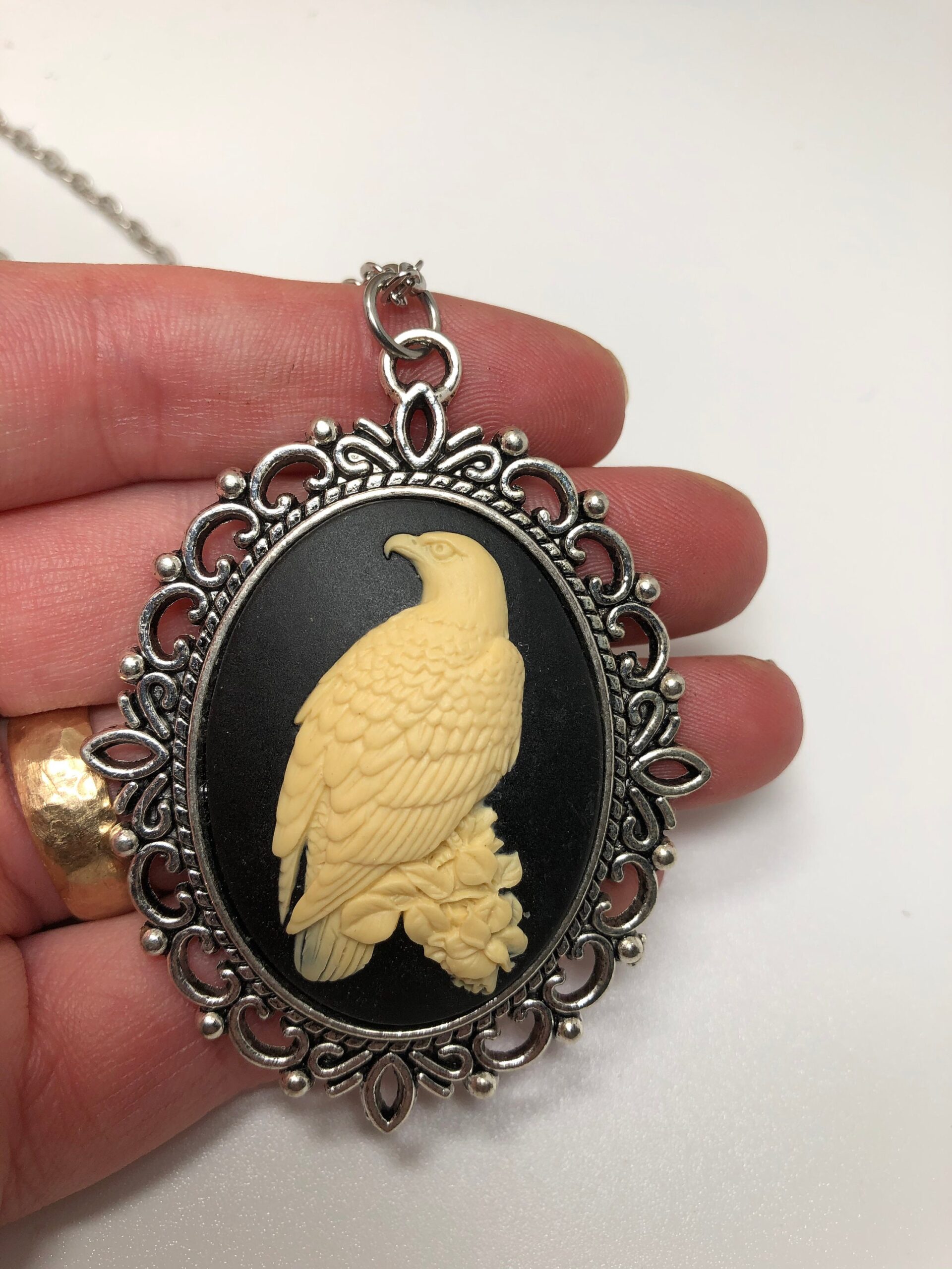 30x40 Cameo Necklace
