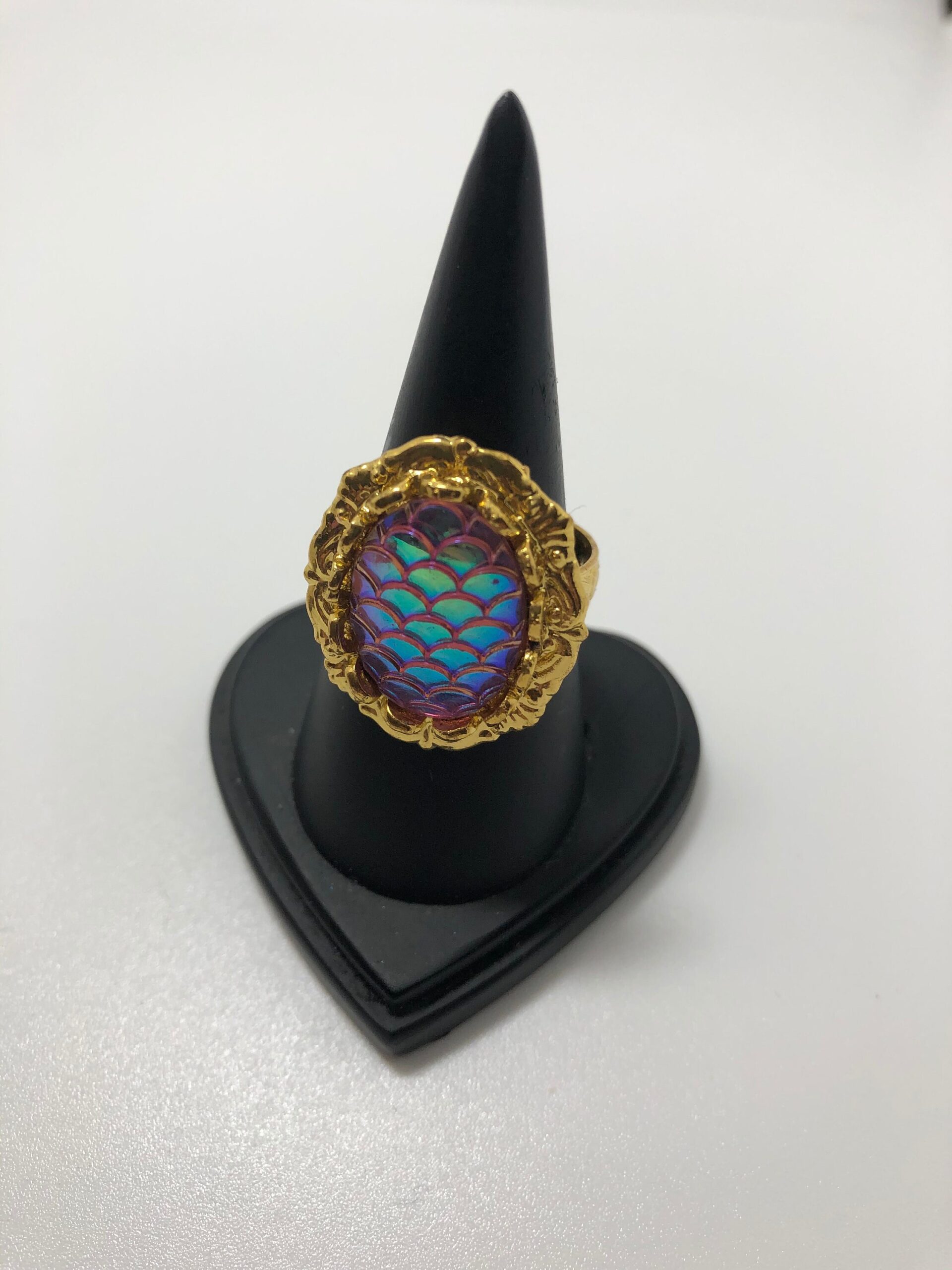 Mermaid scales ring
