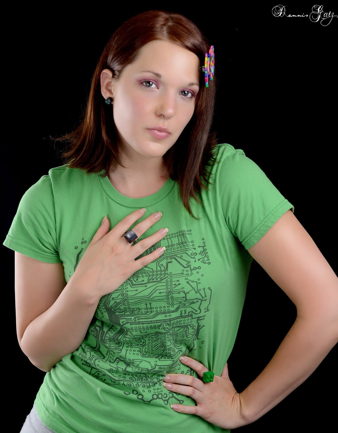 Playstation Plug Necklace// PS jewelry// Playstation geekery - Image 3
