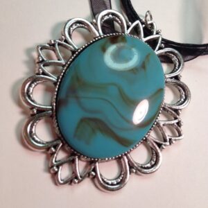 Turquoise matrix Necklace