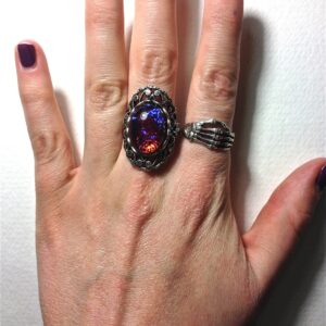 Mexican Opal ring