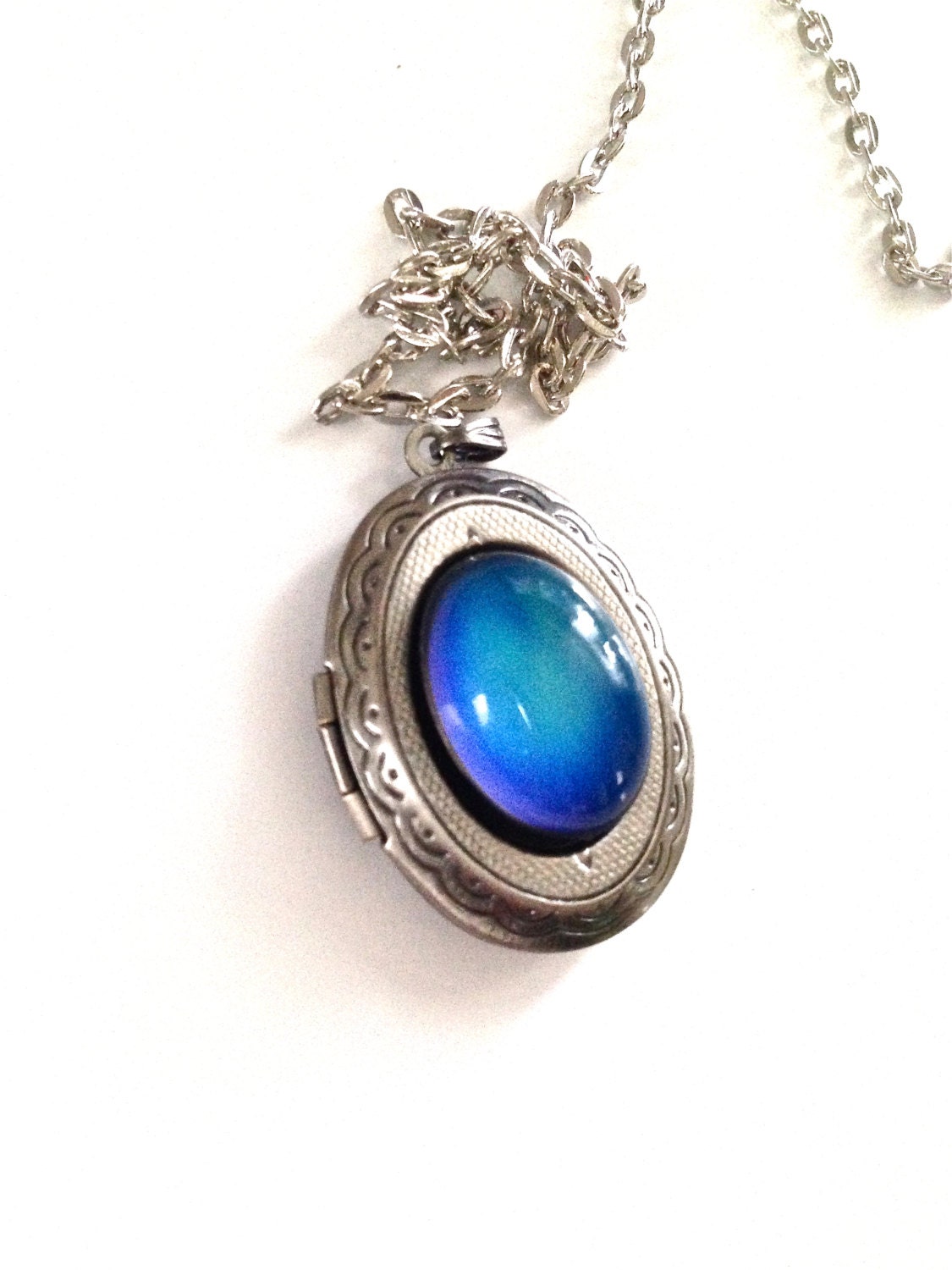 Moodstone Locket Necklace - Image 3