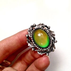 MoodStone Silver Ring