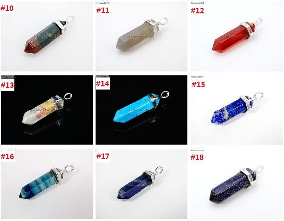 Crystal Wand Necklace // Crystal Point Necklace // Crystal Healing // Crystal Pendant - Image 4