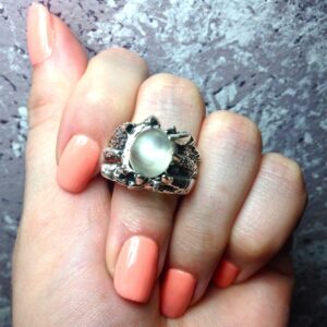 Moonstone Ring // Moon Stone Ring
