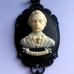 Johann Strauss Cameo Necklace