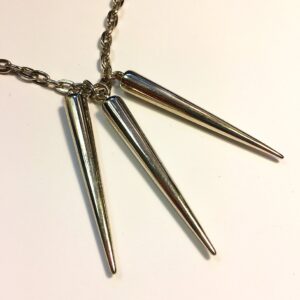 Steampunk Spike Necklace Jewelry