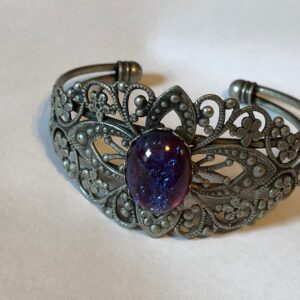 Dragon's breath Bracelet // Opal Bracelet // Mexican Opal Cuff Bracelet // Fire Opal Bracelet