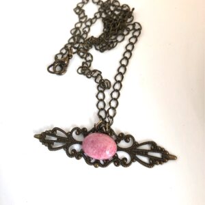 Small Rhodonite Necklace