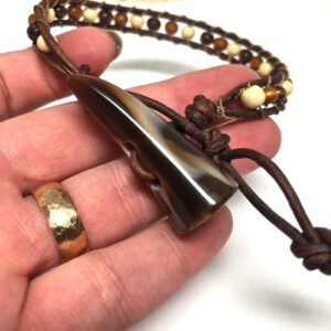 Brown bead bracelet Chan luu wrap bracelet wood bead wrap bracelet leather wrap bracelet boho wooden beaded leather wrap