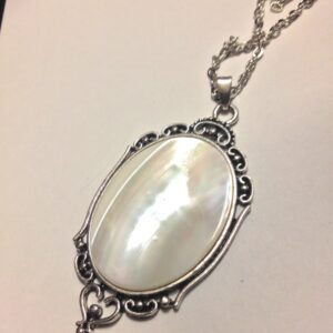 Shell necklace // Crystal Necklace //Shell Pendant // Shell // Shell Pendant