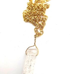 Gold crystal Necklace