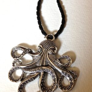 Steampunk Silver Octopus//Squid// Octopus