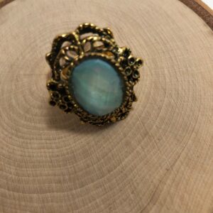 Faux Opal Ring