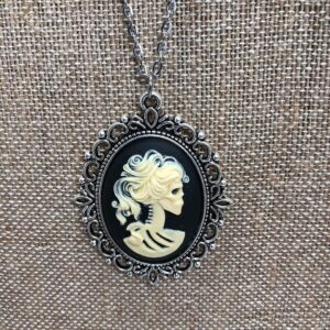 30x40 Cameo Necklace