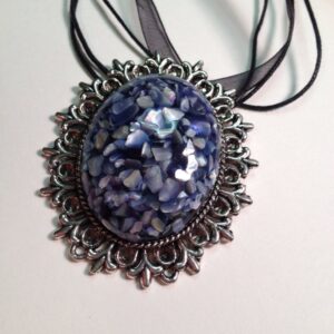 Shell Inlay Necklace