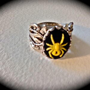 Spider Cameo Ring