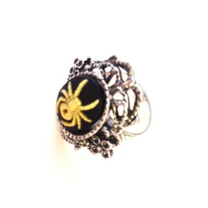 Spider Cameo Ring