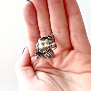Real Animal Vertebrae Ring