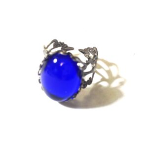 Blue Filigree ring