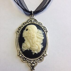 Powerful woman Cameo Necklace