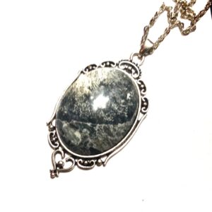 Rhyolite Necklace //  Rhyolite // Crystal Healing // Rhyolite Gemstone // Large Rhyolite neckalce