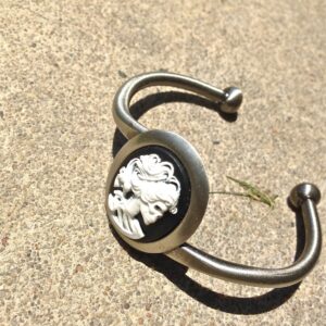 Lady Lolita cameo cuff bracelet